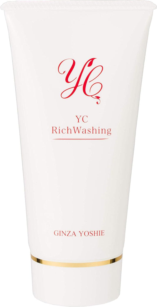 Doctor's Cosmetics YC YC Rich Washing, 4.2 oz (120 g), Ginza Yoshie Clinic, Director Kae Hirose, Cosmetics, Made in Japan, Facial Cleansing, Makeup Remover, Cheeks, Nose, Pores, Dirt, Moisturizing, Moisturizing,