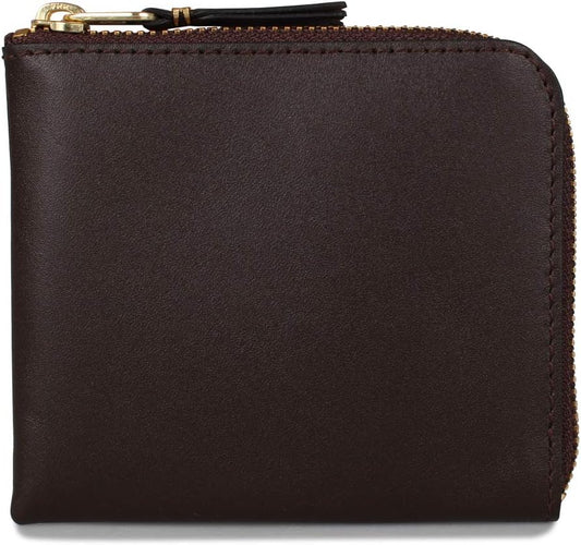 SA3100 Mini Wallet, L-Shaped Zipper, Classic, Brown, Braun