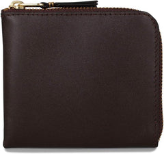 SA3100 Mini Wallet, L-Shaped Zipper, Classic, Brown, Braun