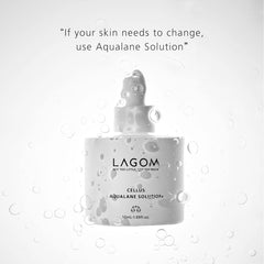 LAGOM Aquaren Solutions Serum Essence Skin Care, Moisturizing, Rough Skin Care, Supports Moisturizing, Firm   Shiny, 1.7 fl oz (50 ml) Genuine Japanese Product