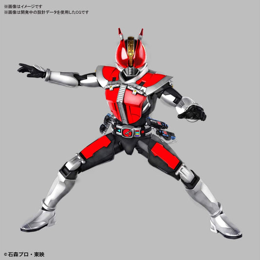 BANDAI SPIRITS Figure-Rise Standard Kamen Rider Den-O Sword Form   Platform Color Coded Plastic Model