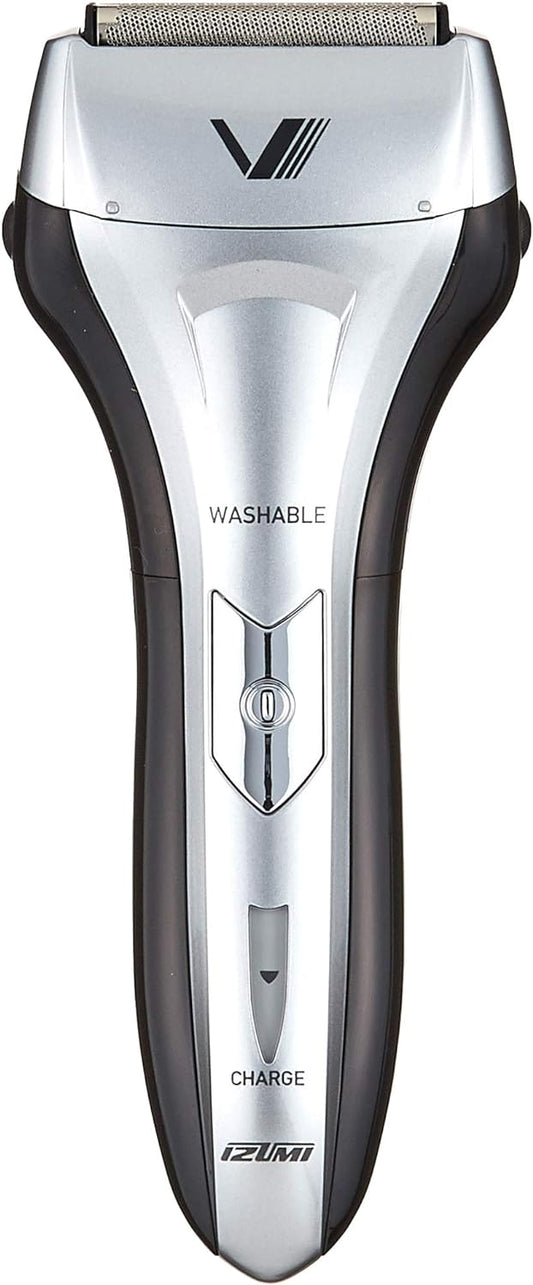 IZUMI VIDAN IZF - V26 Reciprocating Electric Shaver;Solid Series Three Bladed , sliver