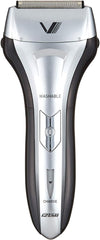 IZUMI VIDAN IZF - V26 Reciprocating Electric Shaver;Solid Series Three Bladed , sliver