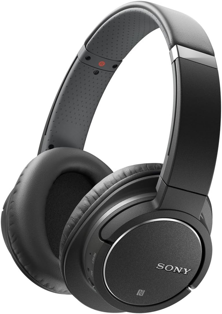 Sony wireless noise canceling headphones MDR-ZX770BN: Bluetooth compatible with microphone, black MDR-ZX770BN B