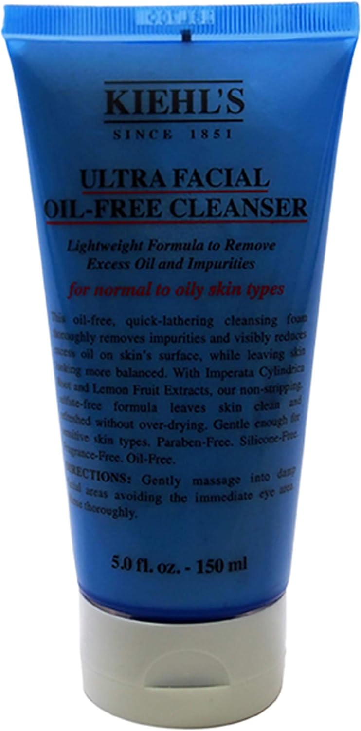 Kiehl's UFC Oil Free Cleanser 5.1 fl oz (150 ml) Parallel import goods