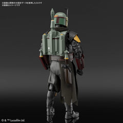 Star Wars The Mandalorian Boba Fett 1/12 Scale Color-coded Plastic Model