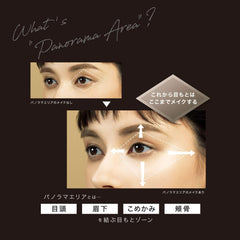 Visee Visee Panorama Design Eye Palette Powder OR-6 Cherry Orange 5.5g