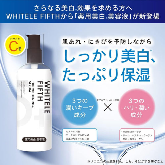 White Luffifus Beauty Serum, 4.2 fl oz (120 ml), Whitening, Moisturizing, Rough Skin, Acne Care