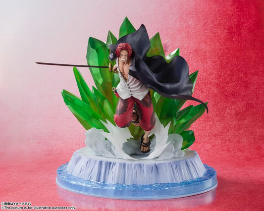 Figuarts Zero One Piece Shanks   Uta - ONE PIECE FILM RED Ver. Approx. 9.4 inches (240 mm), PVC   ABS, Painted Finished Figure