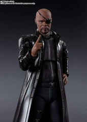 S.H. Figuarts Avengers Nick Fury, Approx. 6.1 inches (155 mm), PVC, ABS, Pre-painted Action Figure