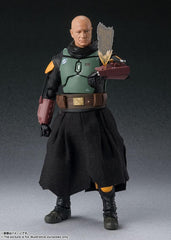 S.H. Figuarts Star Wars The Mandalorian Boba Fett, Approx. 6.1 inches (155 mm), ABS   PVC   Fabric, Pre-painted Action Figure