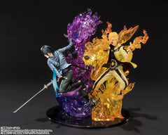 Bandai S Piri TS Fig Arts 0 Naruto Uchiha Sasuke Boruto Kizuna Rea Chion, Approx. 9.4 Inche s (240 m), Pinete d Finishe d Figre