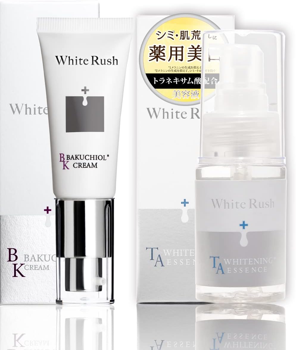 (Prevents wrinkles, sagging, lolabial lines, stains, and dullness in the eyes and mouth) White Rush Baxia + "Tranexamic Acid" TA Serum