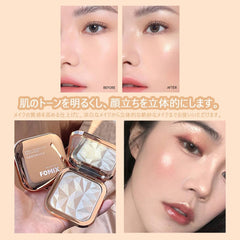 FOMIX Stereo Star Drill Highlight Luminizer Glitter 3D Feel Pearl Glossy Skin 8g