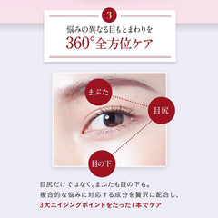 [Japanese Eye cream] Athenia Eye Wrinkle Serum (Quasi Drug, 0.5 oz (15 g) / / Approx. 120 Doses) Eye Serum, Eye Care, Medicine, Wrinkle Improvement, Eye Cream