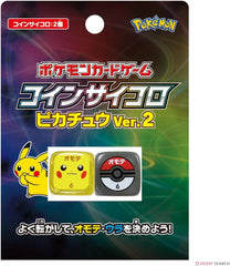 Jump Pokemon Card Game Coin Dice Pikachu Ver. 2