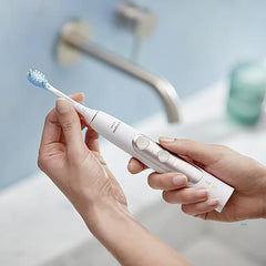 Philips Sonicare HX9662/06 Electric Toothbrush, Expert Clean, Interlocking App, Dental Plaque Removal, Includes Travel Case, White