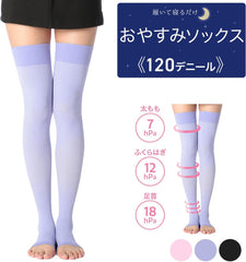 Fukusuke SUPER SUPPORT Super Support Sleeping Socks, 1 Pair, Women's