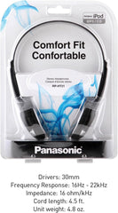 Panasonic (RP-HT21) 10-Pack Lightweight Headphones with XBS Headphones (Earphones)