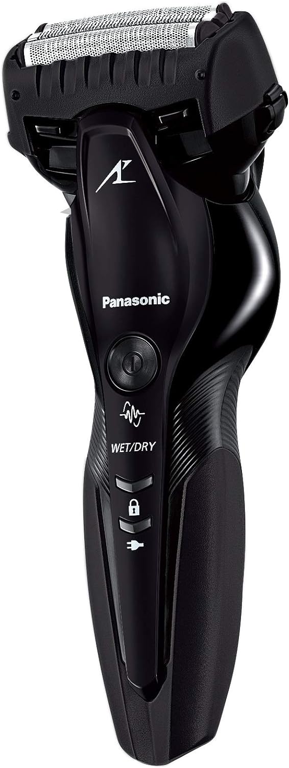 Panasonic ES-CST6R-K Lamb Dash Men's Shaver, 3 Blades, Bath Shaving, Black