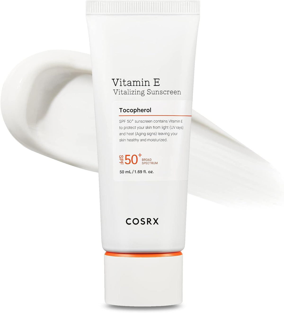 CosRx, Vitamin E, Vitalizing Sunscreen, SPF Number 50+, 50ml (1.69 fl oz)