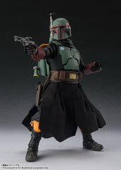 S.H. Figuarts Star Wars The Mandalorian Boba Fett, Approx. 6.1 inches (155 mm), ABS   PVC   Fabric, Pre-painted Action Figure