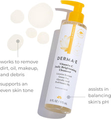 Derma-E "C" Bright Cleanser Vitamin C Brightening Cleanser