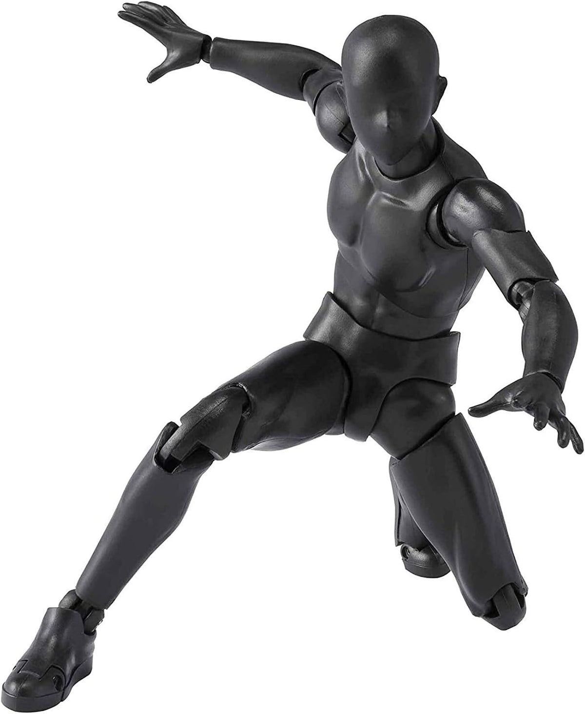 S.H. Figuarts Body-kun DX Set 2 (Solid Black Color Ver.) Approx. 5.9 inches (150 mm), ABS   PVC Action Figure