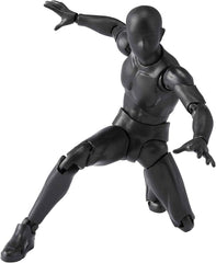 S.H. Figuarts Body-kun DX Set 2 (Solid Black Color Ver.) Approx. 5.9 inches (150 mm), ABS   PVC Action Figure