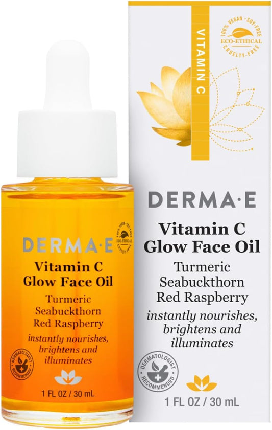 DERMA-E "C" Glow Face Oil, Vitamin C Glow Face Oil