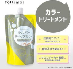 Tottimo! Dip Color Silver Color Treatment, 17.6 oz (500 g)