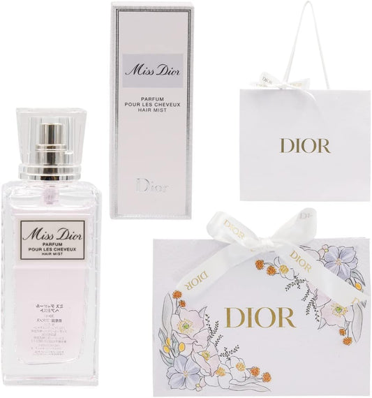 Dior Hair Mist Special Design Box, Miss Dior Hair Mist, 1.0 fl oz (30 ml), Birthday Present, Gift