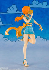 Figuarts Zero One Piece Nami, Approx. 5.5 inches (140 mm), PVC   ABS, Pre-painted Complete Figure