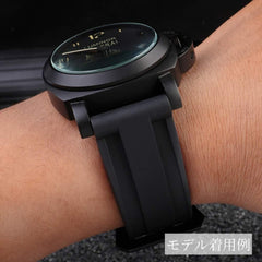 Silicone Watch Strap 20mm 22mm 24mm 26mm Waterproof