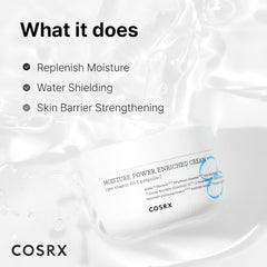 COSRX Hydrium Moisture Power Enriched Cream Hyaluronic Acid, 50ml