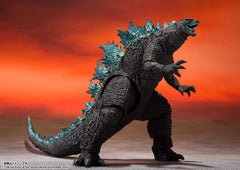 S.H. Monster Arts GODZILLA FROM GODZILLA VS. KONG (2021), Approx. 6.3 inches (160 mm), PVC Pre-painted Action Figure