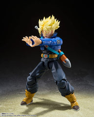 S.H. Figuarts Dragon Ball Z Super Saiyan Trunks - A Boy from the Future, Approx. 5.5 inches (140 mm), PVC   ABS Pre-painted Action Figure