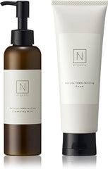 Cleansing Foam: N organic moisturizing   balancing cleansing 6.3 oz (180 g) foam 3.5 oz (100 g) set