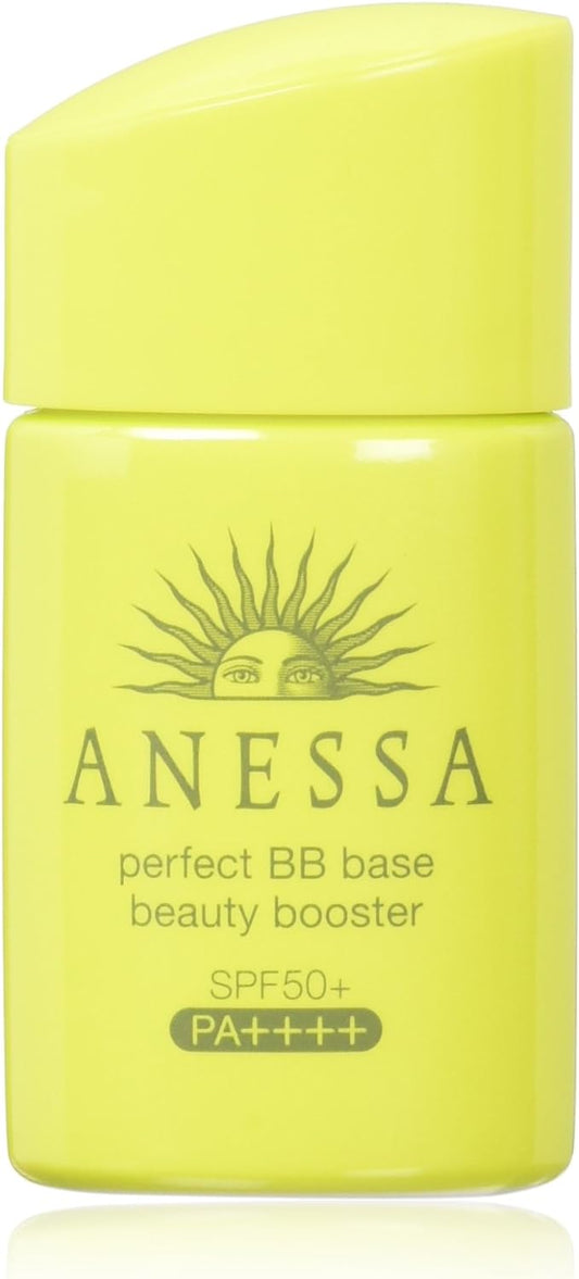 Anessa Perfect BB Base Beauty Booster Light (Light to Natural Skin Color) (SPF50+, PA+++), 0.8 fl oz (25 ml)