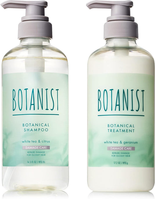 [Japanese Shampoo and Conditioner] 2023 Summer Limited BOTANIST | Refresh Shampoo Treatment Set Bottle Damage Care Botanical Hair Care Conditioner