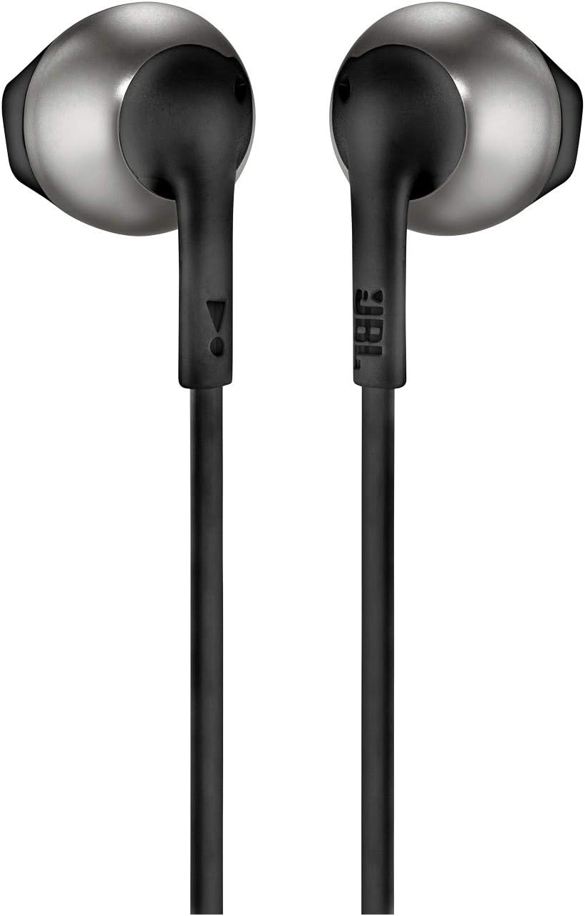 JBL TUNE 205 - In-Ear Headphones One Button Remote/Microphone Included - Black