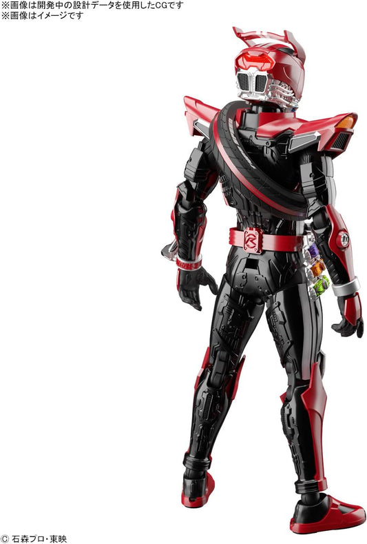 BANDAI SPIRITS Figure-Rise Standard Kamen Rider Drive Type Speed Color Coded Plastic Model