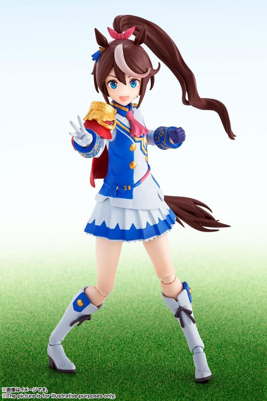 BANDAI SPIRITS S.H. Figuarts Uma Musume Pretty Derby Tokai Teio Approx. 4.9 inches (125 mm), ABS   PVC Pre-painted Action Figure