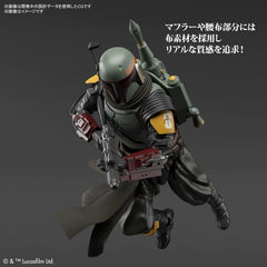 Star Wars The Mandalorian Boba Fett 1/12 Scale Color-coded Plastic Model