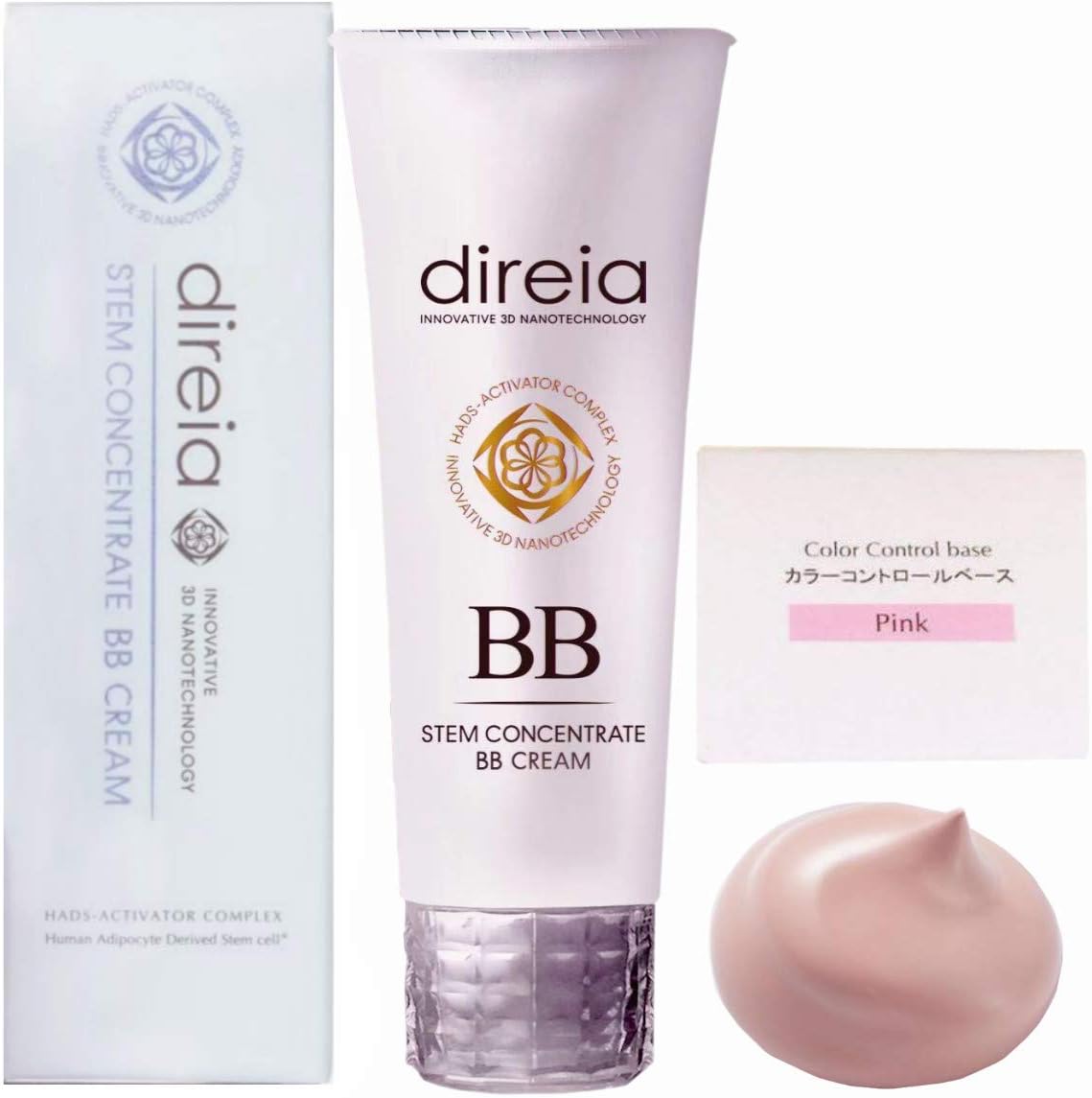 Derea Stem Concentrate BB Cream Pro Pink Base 40g