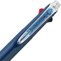 Mitsubishi Pencil 3-Color Ballpoint Pen Jetstream 0.5 Navy easy to write about SXE340005.9