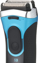 Braun Series 3 Men's Shaver 3080s-B 3 Blades Can be used in the bath Blue