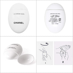 Chanel Hand Cream, 1.7 fl oz (50 ml), La Creme Man, with Shop Bag (No Name Engraving)