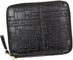 (comme Des Garcons) Comme Des Garcons WALLET sa2100el embossed Logo Black parallel import goods