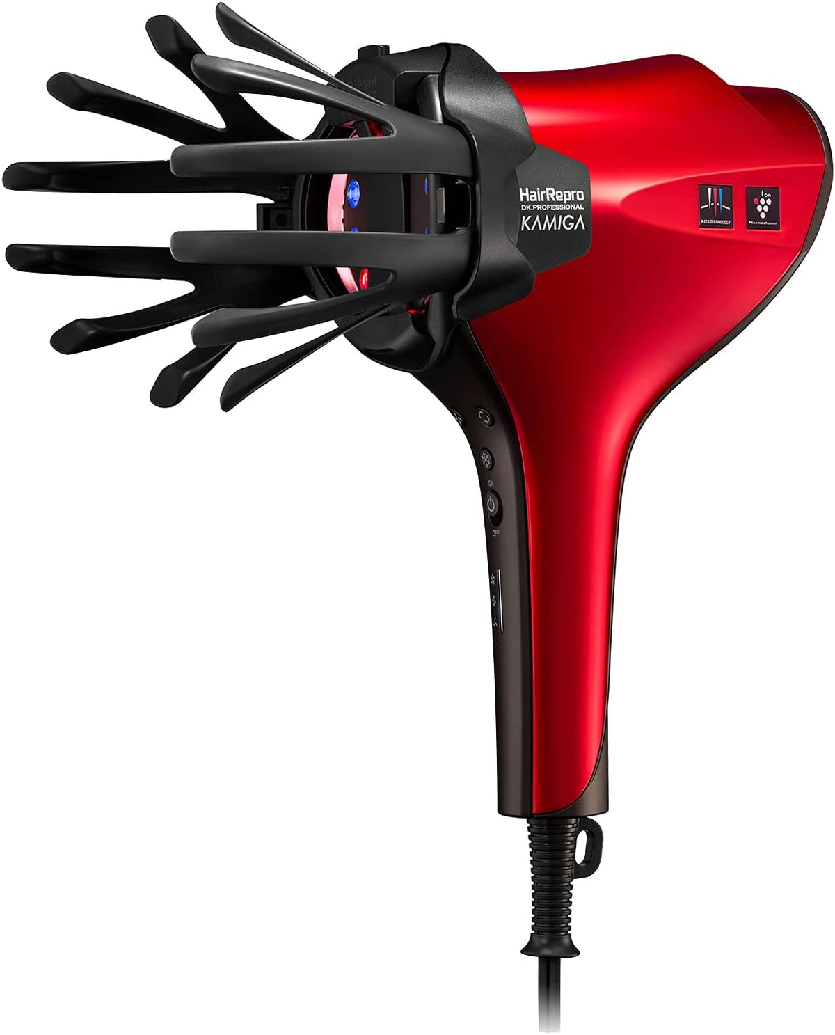 Aderans Hair Beauty Beauty   Scalp Care Dryer, Hair Repro KAMIGA N-LED, Sonic Italian Red, Hair Care, Scalp Care, Temperature Automatic Adjustment, Quick Drying, Anti-Static, Negative Ion Ion, LED, 1200 W, Cassa